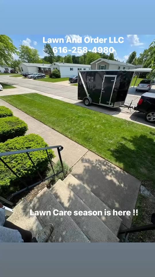 Healthy yard after fall renovation